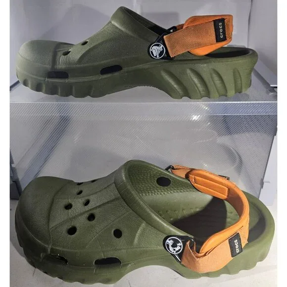 CROCS | Shoes | Crocs Unisex Off Road Sport Green Orange  display picture 3